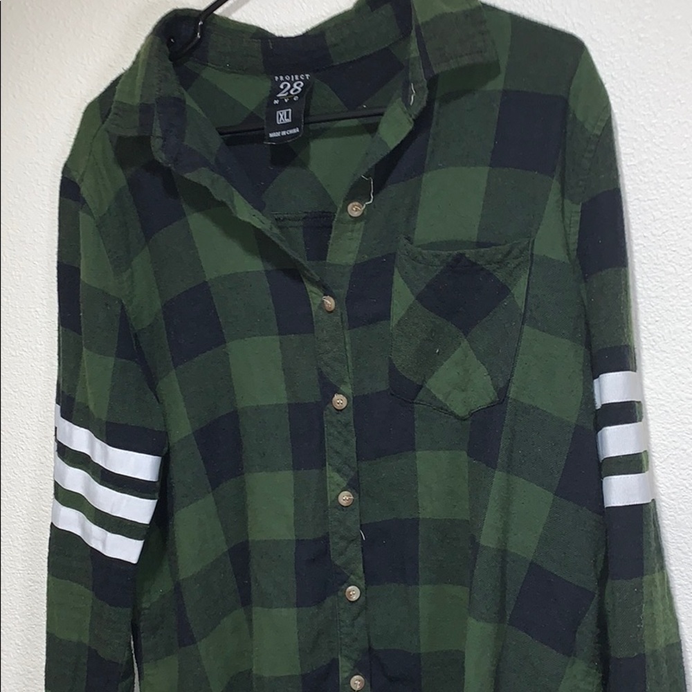 Stripped Cardigan